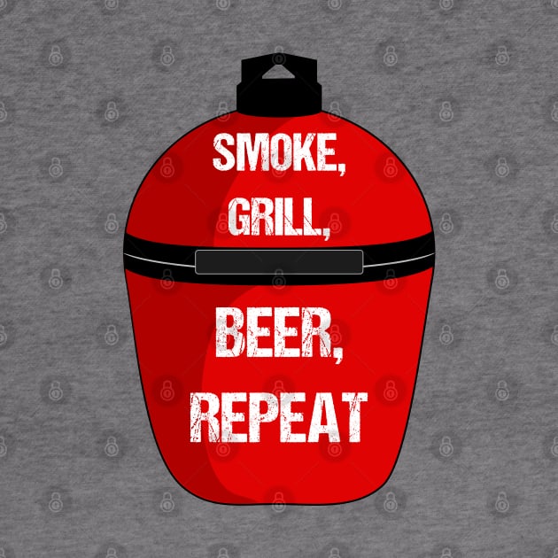 "Smoke, Grill, Beer, Repeat" BBQ by nickmelia18